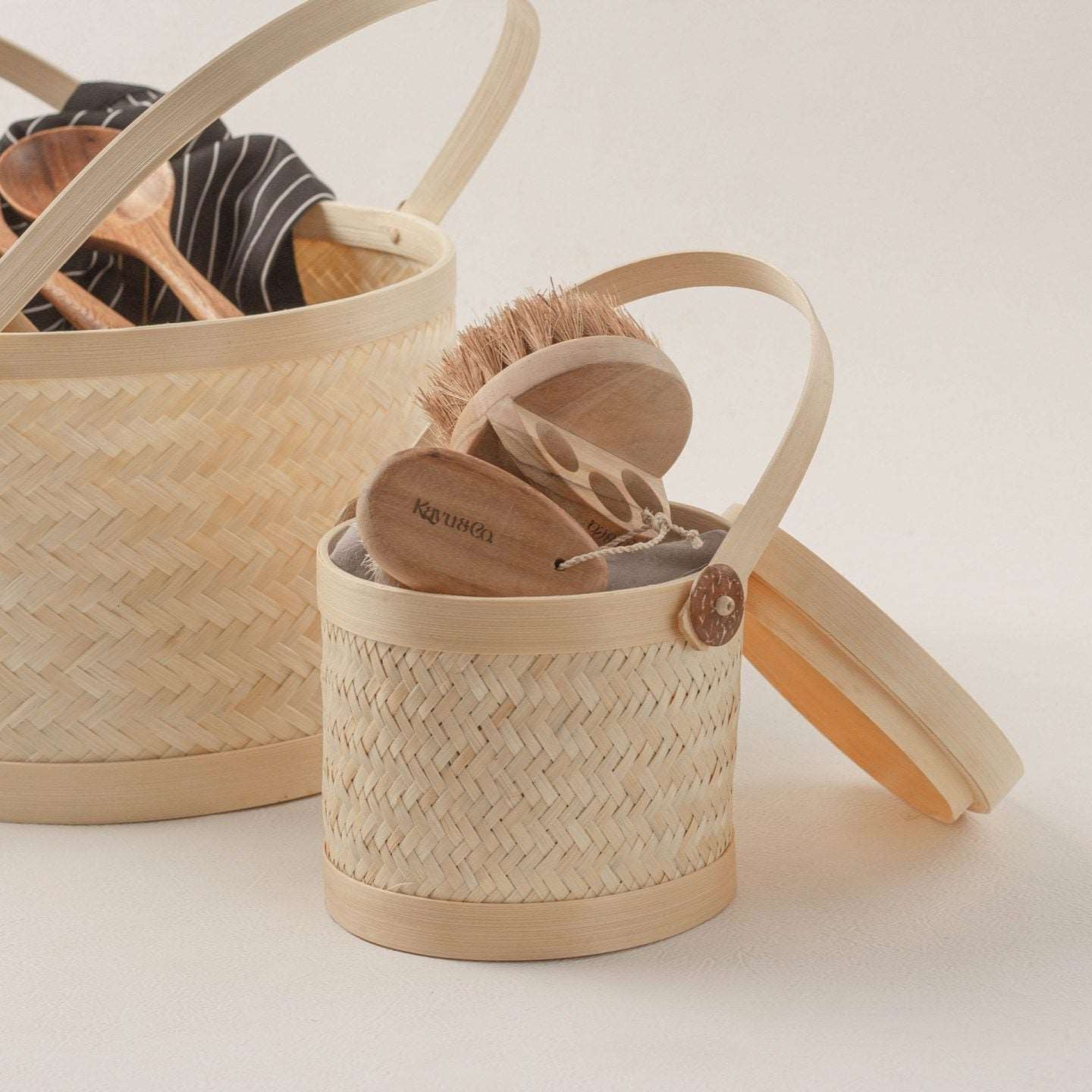 Mini Bamboo Basket