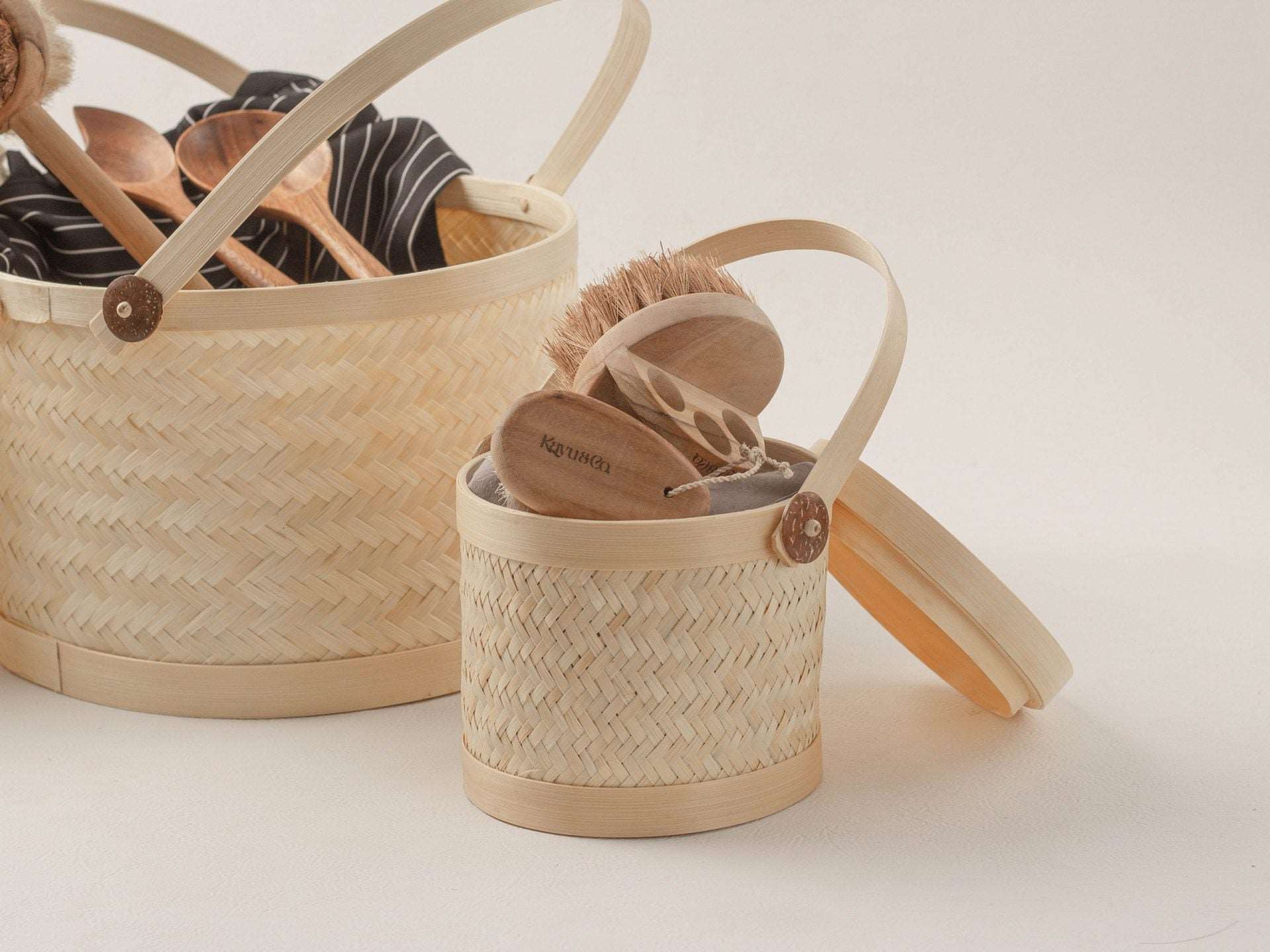 Mini Bamboo Basket