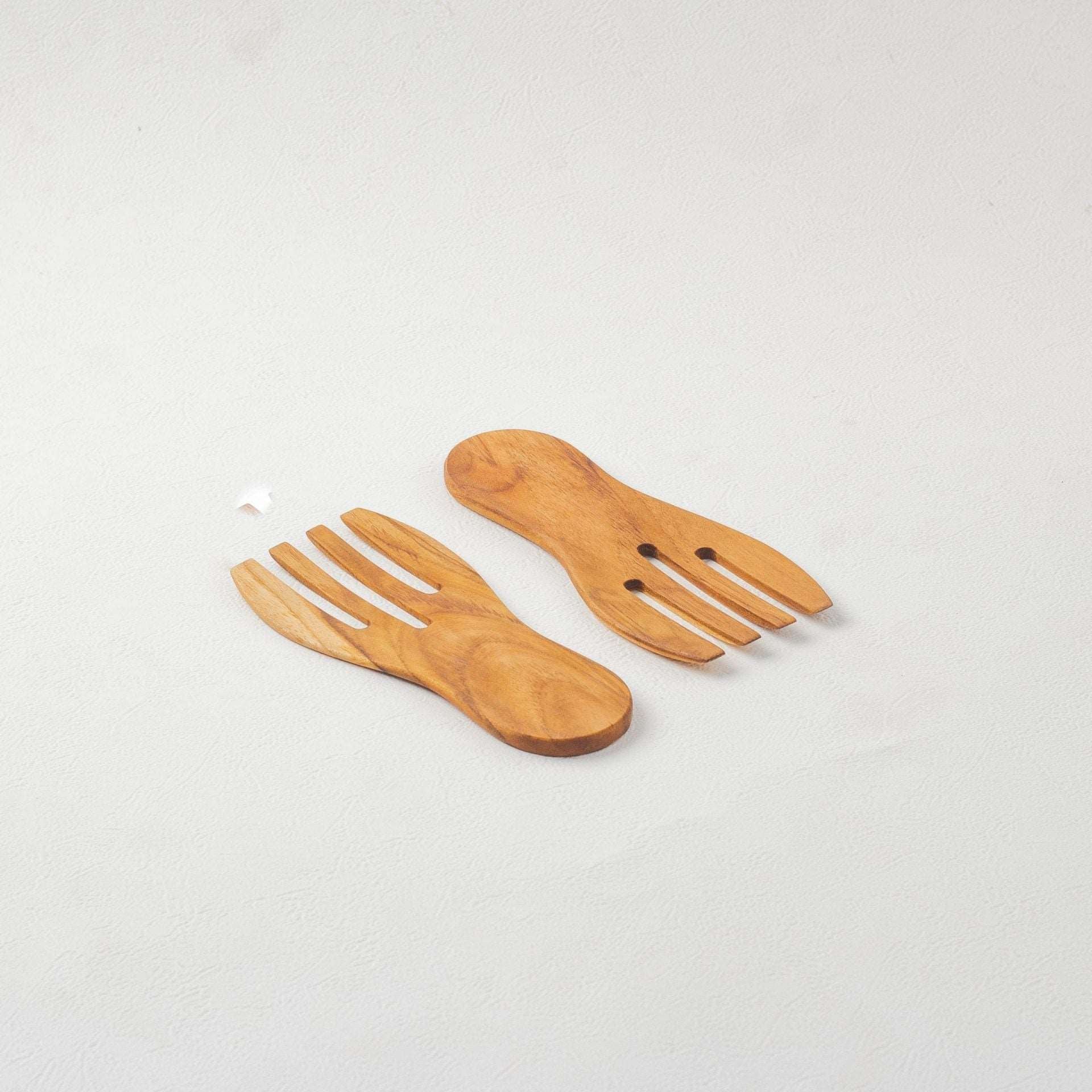 Handcrafted Wooden Salad Forks